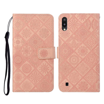 Ethnic Style Embossed Pattern Horizontal Flip Leather Case with Holder & Card Slots & Wallet & Lanyard, For Samsung Galaxy A01, For Samsung Galaxy A10 / M10, For Samsung Galaxy A10s, For Samsung Galaxy A11, For Samsung Galaxy A12                       ...