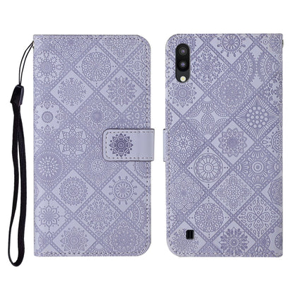 Ethnic Style Embossed Pattern Horizontal Flip Leather Case with Holder & Card Slots & Wallet & Lanyard, For Samsung Galaxy A01, For Samsung Galaxy A10 / M10, For Samsung Galaxy A10s, For Samsung Galaxy A11, For Samsung Galaxy A12                       ...
