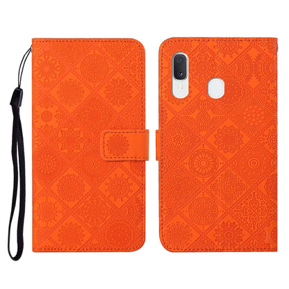 Ethnic Style Embossed Pattern Horizontal Flip Leather Case with Holder & Card Slots & Wallet & Lanyard, For Samsung Galaxy A01, For Samsung Galaxy A10 / M10, For Samsung Galaxy A10s, For Samsung Galaxy A11, For Samsung Galaxy A12                       ...