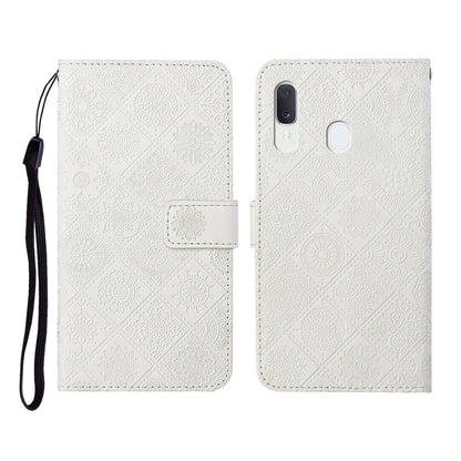 Ethnic Style Embossed Pattern Horizontal Flip Leather Case with Holder & Card Slots & Wallet & Lanyard, For Samsung Galaxy A01, For Samsung Galaxy A10 / M10, For Samsung Galaxy A10s, For Samsung Galaxy A11, For Samsung Galaxy A12                       ...
