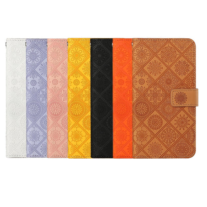 Ethnic Style Embossed Pattern Horizontal Flip Leather Case with Holder & Card Slots & Wallet & Lanyard, For Samsung Galaxy A41, For Samsung Galaxy A42 5G, For Samsung Galaxy A50, For Samsung Galaxy A51, For Samsung Galaxy A70, For Samsung Galaxy A71