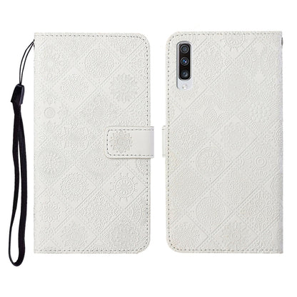 Ethnic Style Embossed Pattern Horizontal Flip Leather Case with Holder & Card Slots & Wallet & Lanyard, For Samsung Galaxy A41, For Samsung Galaxy A42 5G, For Samsung Galaxy A50, For Samsung Galaxy A51, For Samsung Galaxy A70, For Samsung Galaxy A71
