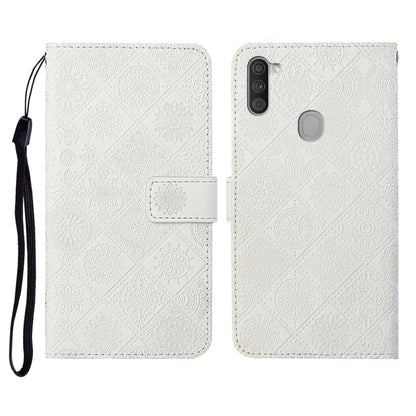 Ethnic Style Embossed Pattern Horizontal Flip Leather Case with Holder & Card Slots & Wallet & Lanyard, For Samsung Galaxy M11, For Samsung Galaxy Note20, For Samsung Galaxy Note20 Ultra, For Samsung Galaxy S10, For Samsung Galaxy S10+                 ...