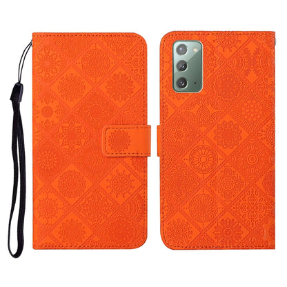 Ethnic Style Embossed Pattern Horizontal Flip Leather Case with Holder & Card Slots & Wallet & Lanyard, For Samsung Galaxy M11, For Samsung Galaxy Note20, For Samsung Galaxy Note20 Ultra, For Samsung Galaxy S10, For Samsung Galaxy S10+                 ...