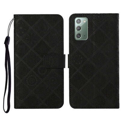 Ethnic Style Embossed Pattern Horizontal Flip Leather Case with Holder & Card Slots & Wallet & Lanyard, For Samsung Galaxy M11, For Samsung Galaxy Note20, For Samsung Galaxy Note20 Ultra, For Samsung Galaxy S10, For Samsung Galaxy S10+                 ...
