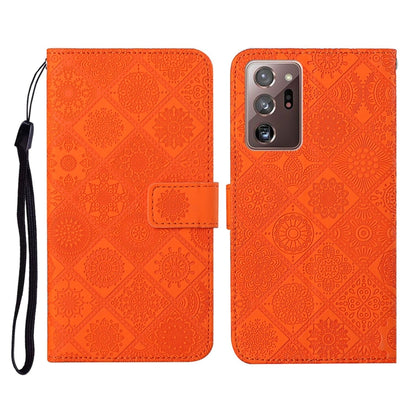 Ethnic Style Embossed Pattern Horizontal Flip Leather Case with Holder & Card Slots & Wallet & Lanyard, For Samsung Galaxy M11, For Samsung Galaxy Note20, For Samsung Galaxy Note20 Ultra, For Samsung Galaxy S10, For Samsung Galaxy S10+                 ...