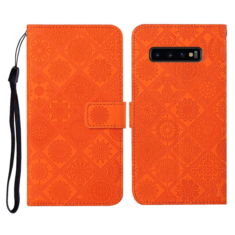 Ethnic Style Embossed Pattern Horizontal Flip Leather Case with Holder & Card Slots & Wallet & Lanyard, For Samsung Galaxy M11, For Samsung Galaxy Note20, For Samsung Galaxy Note20 Ultra, For Samsung Galaxy S10, For Samsung Galaxy S10+                 ...