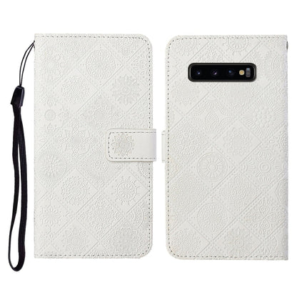 Ethnic Style Embossed Pattern Horizontal Flip Leather Case with Holder & Card Slots & Wallet & Lanyard, For Samsung Galaxy M11, For Samsung Galaxy Note20, For Samsung Galaxy Note20 Ultra, For Samsung Galaxy S10, For Samsung Galaxy S10+                 ...