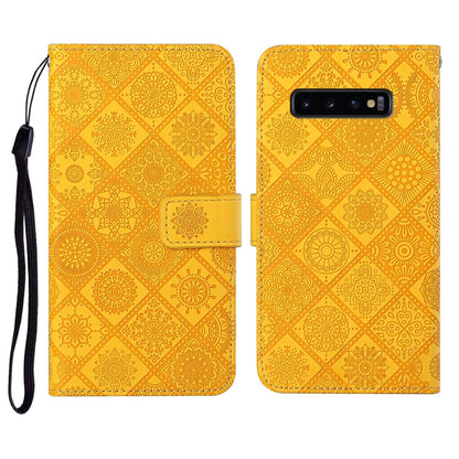 Ethnic Style Embossed Pattern Horizontal Flip Leather Case with Holder & Card Slots & Wallet & Lanyard, For Samsung Galaxy M11, For Samsung Galaxy Note20, For Samsung Galaxy Note20 Ultra, For Samsung Galaxy S10, For Samsung Galaxy S10+                 ...
