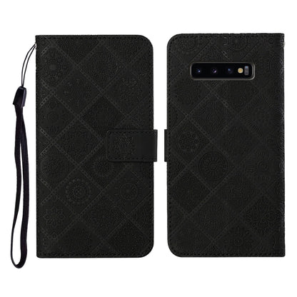 Ethnic Style Embossed Pattern Horizontal Flip Leather Case with Holder & Card Slots & Wallet & Lanyard, For Samsung Galaxy M11, For Samsung Galaxy Note20, For Samsung Galaxy Note20 Ultra, For Samsung Galaxy S10, For Samsung Galaxy S10+                 ...