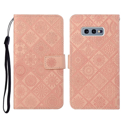 Ethnic Style Embossed Pattern Horizontal Flip Leather Case with Holder & Card Slots & Wallet & Lanyard, For Samsung Galaxy M11, For Samsung Galaxy Note20, For Samsung Galaxy Note20 Ultra, For Samsung Galaxy S10, For Samsung Galaxy S10+                 ...