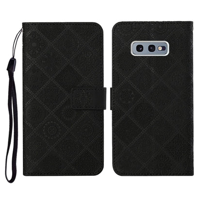 Ethnic Style Embossed Pattern Horizontal Flip Leather Case with Holder & Card Slots & Wallet & Lanyard, For Samsung Galaxy M11, For Samsung Galaxy Note20, For Samsung Galaxy Note20 Ultra, For Samsung Galaxy S10, For Samsung Galaxy S10+                 ...