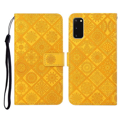Ethnic Style Embossed Pattern Horizontal Flip Leather Case with Holder & Card Slots & Wallet & Lanyard, For Samsung Galaxy S20, For Samsung Galaxy S20 FE, For Samsung Galaxy S20+, For Samsung Galaxy S20 Ultra, For Samsung Galaxy Galaxy S21 5G          ...
