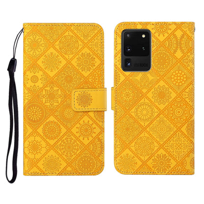 Ethnic Style Embossed Pattern Horizontal Flip Leather Case with Holder & Card Slots & Wallet & Lanyard, For Samsung Galaxy S20, For Samsung Galaxy S20 FE, For Samsung Galaxy S20+, For Samsung Galaxy S20 Ultra, For Samsung Galaxy Galaxy S21 5G          ...