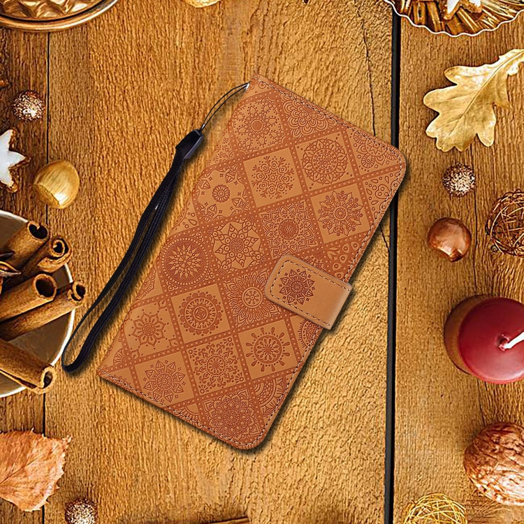 Ethnic Style Embossed Pattern Horizontal Flip Leather Case with Holder & Card Slots & Wallet & Lanyard, For iPhone 6, For iPhone 6 Plus, For iPhone 8 Plus / 7 Plus, For iPhone 11, For iPhone 11 Pro, For iPhone 11 Pro Max