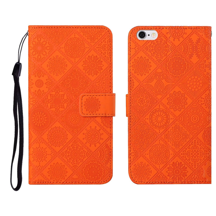 Ethnic Style Embossed Pattern Horizontal Flip Leather Case with Holder & Card Slots & Wallet & Lanyard, For iPhone 6, For iPhone 6 Plus, For iPhone 8 Plus / 7 Plus, For iPhone 11, For iPhone 11 Pro, For iPhone 11 Pro Max
