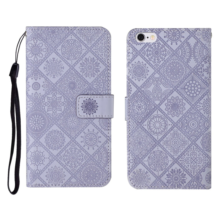 Ethnic Style Embossed Pattern Horizontal Flip Leather Case with Holder & Card Slots & Wallet & Lanyard, For iPhone 6, For iPhone 6 Plus, For iPhone 8 Plus / 7 Plus, For iPhone 11, For iPhone 11 Pro, For iPhone 11 Pro Max