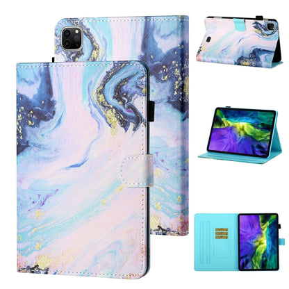 Coloured Drawing Stitching Horizontal Flip Leather Case with Holder & Card Slot & Sleep / Wake-up Function, For iPad Pro 11 (2020) / (2018), For iPad 10.2 2021 / 2020 / 2019 / Air (2019), For iPad Air / Air 2 / 9.7 (2017) & (2018)                      ...