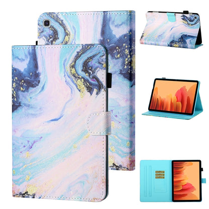 Coloured Drawing Stitching Horizontal Flip Leather Case with Holder & Card Slot & Sleep / Wake-up Function, For Samsung Galaxy Tab A7 10.4 (2020) T500/T505, For Samsung Galaxy Tab S6 Lite P610/P615, For Samsung Galaxy Tab A 8.0 (2019) T290/T295        ...