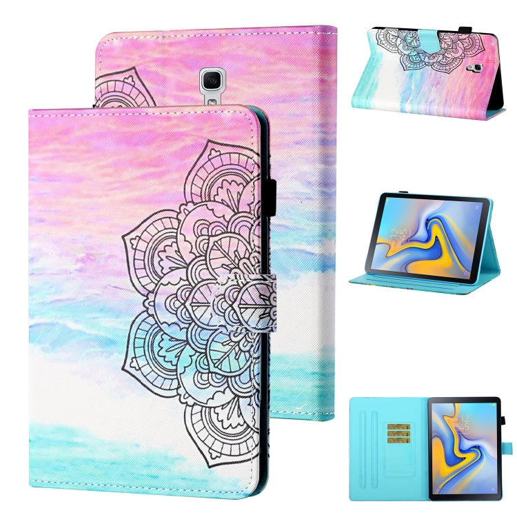 Coloured Drawing Stitching Horizontal Flip Leather Case with Holder & Card Slot & Sleep / Wake-up Function, For Samsung Galaxy Tab A7 10.4 (2020) T500/T505, For Samsung Galaxy Tab S6 Lite P610/P615, For Samsung Galaxy Tab A 8.0 (2019) T290/T295        ...