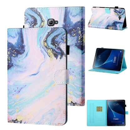 Coloured Drawing Stitching Horizontal Flip Leather Case with Holder & Card Slot & Sleep / Wake-up Function, For Samsung Galaxy Tab A7 10.4 (2020) T500/T505, For Samsung Galaxy Tab S6 Lite P610/P615, For Samsung Galaxy Tab A 8.0 (2019) T290/T295        ...