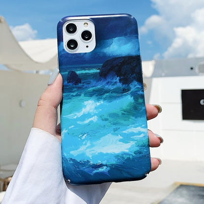 Water Stick Style Hard Protective Case, For iPhone 11, For iPhone 11 Pro, For iPhone 11 Pro Max, For iPhone 12 mini, For iPhone 12 / 12 Pro, For iPhone 12 Pro Max