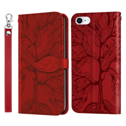 Life of Tree Embossing Pattern Horizontal Flip Leather Case with Holder & Card Slot & Wallet & Photo Frame & Lanyard, For iPhone 6 & 6s, For iPhone 6 Plus & 6s Plus, For iPhone 8 & 7, For iPhone 8 Plus & 7 Plus, For iPhone 11 Pro, For iPhone 11        ...