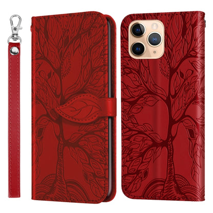 Life of Tree Embossing Pattern Horizontal Flip Leather Case with Holder & Card Slot & Wallet & Photo Frame & Lanyard, For iPhone 6 & 6s, For iPhone 6 Plus & 6s Plus, For iPhone 8 & 7, For iPhone 8 Plus & 7 Plus, For iPhone 11 Pro, For iPhone 11        ...