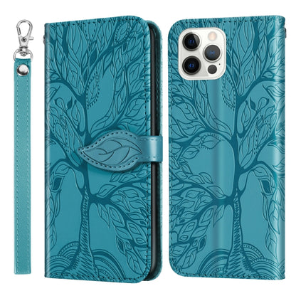 Life of Tree Embossing Pattern Horizontal Flip Leather Case with Holder & Card Slot & Wallet & Photo Frame & Lanyard, For iPhone 6 & 6s, For iPhone 6 Plus & 6s Plus, For iPhone 8 & 7, For iPhone 8 Plus & 7 Plus, For iPhone 11 Pro, For iPhone 11        ...