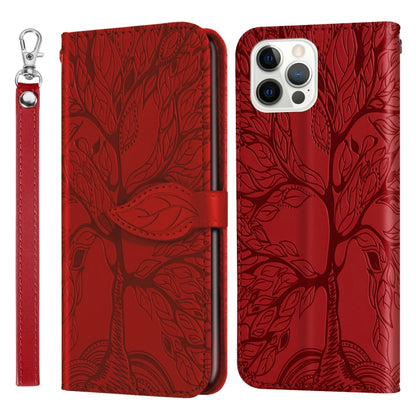 Life of Tree Embossing Pattern Horizontal Flip Leather Case with Holder & Card Slot & Wallet & Photo Frame & Lanyard, For iPhone 6 & 6s, For iPhone 6 Plus & 6s Plus, For iPhone 8 & 7, For iPhone 8 Plus & 7 Plus, For iPhone 11 Pro, For iPhone 11        ...