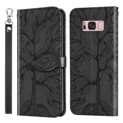 Life of Tree Embossing Pattern Horizontal Flip Leather Case with Holder & Card Slot & Wallet & Photo Frame & Lanyard, For Samsung Galaxy Note8, For Samsung Galaxy Note9, For Samsung Galaxy Note10, For Samsung Galaxy Note10+, For Samsung Galaxy Note20  ...