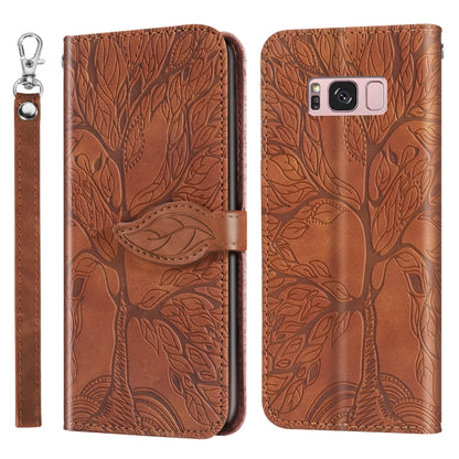 Life of Tree Embossing Pattern Horizontal Flip Leather Case with Holder & Card Slot & Wallet & Photo Frame & Lanyard, For Samsung Galaxy Note8, For Samsung Galaxy Note9, For Samsung Galaxy Note10, For Samsung Galaxy Note10+, For Samsung Galaxy Note20  ...