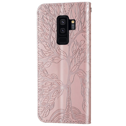 Life of Tree Embossing Pattern Horizontal Flip Leather Case with Holder & Card Slot & Wallet & Photo Frame & Lanyard, For Samsung Galaxy S9+, For Samsung Galaxy S10, For Samsung Galaxy S10+, For Samsung Galaxy S10e, For Samsung Galaxy S20              ...
