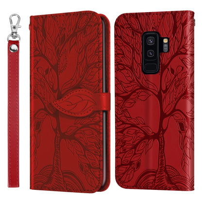 Life of Tree Embossing Pattern Horizontal Flip Leather Case with Holder & Card Slot & Wallet & Photo Frame & Lanyard, For Samsung Galaxy S9+, For Samsung Galaxy S10, For Samsung Galaxy S10+, For Samsung Galaxy S10e, For Samsung Galaxy S20              ...