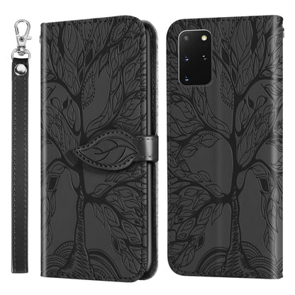 Life of Tree Embossing Pattern Horizontal Flip Leather Case with Holder & Card Slot & Wallet & Photo Frame & Lanyard, For Samsung Galaxy S9+, For Samsung Galaxy S10, For Samsung Galaxy S10+, For Samsung Galaxy S10e, For Samsung Galaxy S20              ...