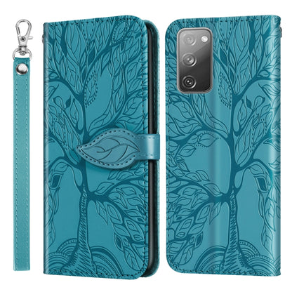 Life of Tree Embossing Pattern Horizontal Flip Leather Case with Holder & Card Slot & Wallet & Photo Frame & Lanyard, For Samsung Galaxy S9+, For Samsung Galaxy S10, For Samsung Galaxy S10+, For Samsung Galaxy S10e, For Samsung Galaxy S20              ...