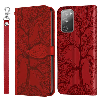 Life of Tree Embossing Pattern Horizontal Flip Leather Case with Holder & Card Slot & Wallet & Photo Frame & Lanyard, For Samsung Galaxy S9+, For Samsung Galaxy S10, For Samsung Galaxy S10+, For Samsung Galaxy S10e, For Samsung Galaxy S20              ...