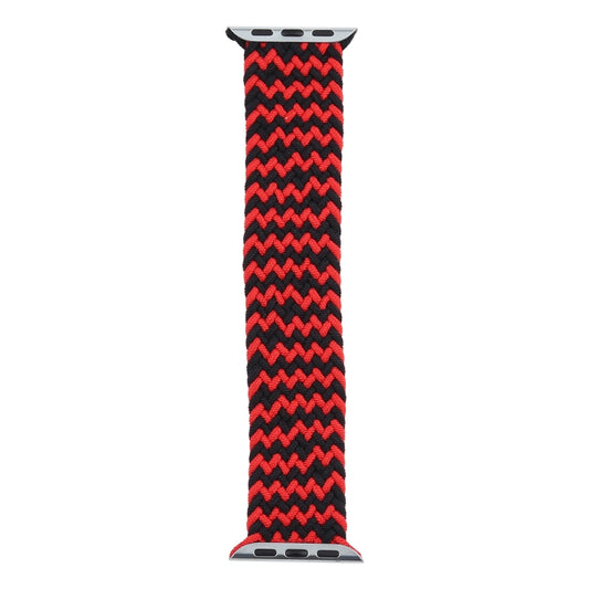 Mixed Color Nylon Braided Single Loop Replacement Watchbands For Apple Watch Series 6 & SE & 5 & 4 44mm / 3 & 2 & 1 42mm, S, M, L