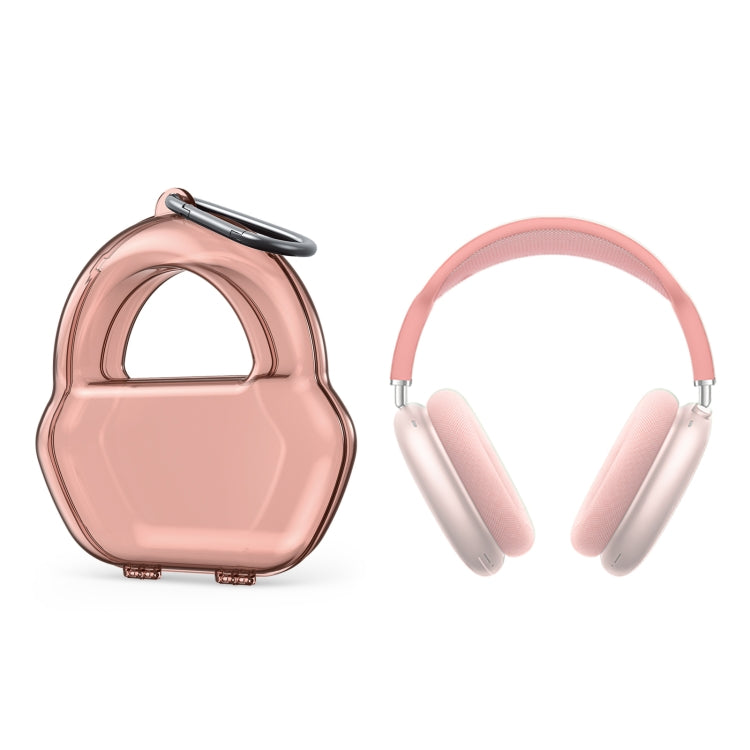 PP Jelly Color Headphone Protective Case for AirPods Max / Max 2, with Hook, PP Blue, PP Green, PP Red, PP Black, PP White