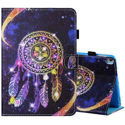 Sewing Thread Horizontal Painted Flat Leather Case with Pen Cover & Anti Skid Strip & Card Slot & Holder & Sleep / Wake-up Function, For iPad Mini 5 / 4 / 3 / 2 / 1, For iPad 10.2 / iPad Air 10.5 (2019), For iPad Pro 11 inch (2020) / (2018), For iPad Air