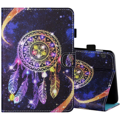 Sewing Thread Horizontal Painted Flat Leather Case with Pen Cover & Anti Skid Strip & Card Slot & Holder & Sleep / Wake-up Function, For Samsung Galaxy Tab S6 Lite SM-P610 / 615, For Amazon Kindle Fire HD8 2020, For Samsung Galaxy Tab A7 2020 T500 / T5...