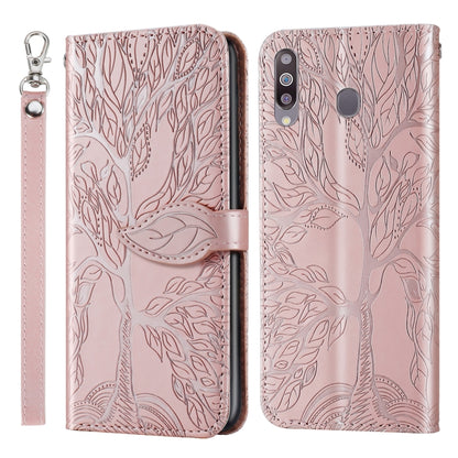 Life of Tree Embossing Pattern Horizontal Flip Leather Case with Holder & Card Slot & Wallet & Photo Frame & Lanyard, For Samsung Galaxy A8s, For Samsung Galaxy A10s, For Samsung Galaxy A20 / A30, For Samsung Galaxy A20e, For Samsung Galaxy A20s       ...