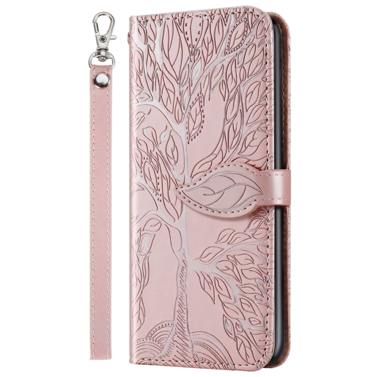 Life of Tree Embossing Pattern Horizontal Flip Leather Case with Holder & Card Slot & Wallet & Photo Frame & Lanyard, For Samsung Galaxy A8s, For Samsung Galaxy A10s, For Samsung Galaxy A20 / A30, For Samsung Galaxy A20e, For Samsung Galaxy A20s       ...