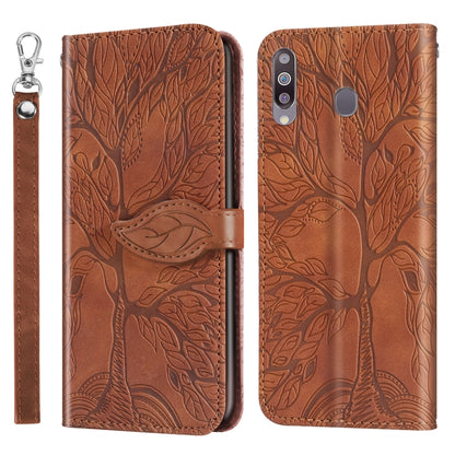 Life of Tree Embossing Pattern Horizontal Flip Leather Case with Holder & Card Slot & Wallet & Photo Frame & Lanyard, For Samsung Galaxy A8s, For Samsung Galaxy A10s, For Samsung Galaxy A20 / A30, For Samsung Galaxy A20e, For Samsung Galaxy A20s       ...