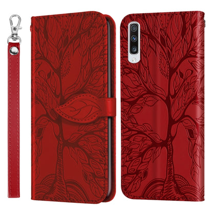 Life of Tree Embossing Pattern Horizontal Flip Leather Case with Holder & Card Slot & Wallet & Photo Frame & Lanyard, For Samsung Galaxy M40s, For Samsung Galaxy A70, For Samsung Galaxy A71, For Samsung Galaxy M51 (Side Fingerprint)                    ...