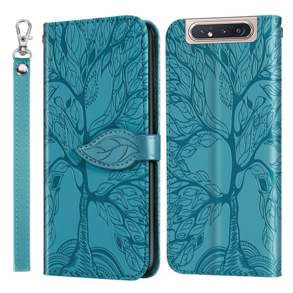 Life of Tree Embossing Pattern Horizontal Flip Leather Case with Holder & Card Slot & Wallet & Photo Frame & Lanyard, For Samsung Galaxy M40s, For Samsung Galaxy A70, For Samsung Galaxy A71, For Samsung Galaxy M51 (Side Fingerprint)                    ...
