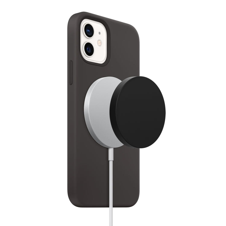 Magsafe Wireless Charger Silicone Protective Case, Warm White, Light Purple, Dark Blue, Pink, Black, Red, Grey, Wine Red, Green
