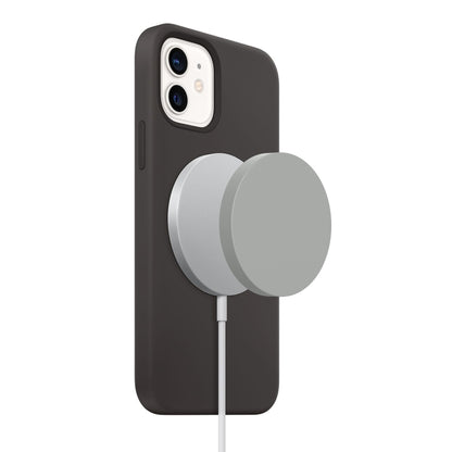 Magsafe Wireless Charger Silicone Protective Case, Warm White, Light Purple, Dark Blue, Pink, Black, Red, Grey, Wine Red, Green