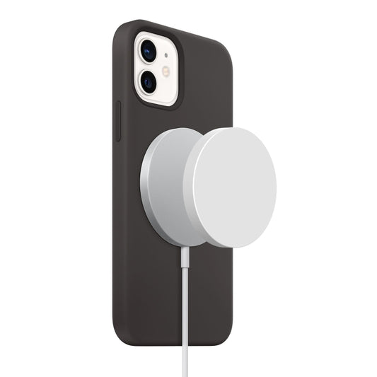 Magsafe Wireless Charger Silicone Protective Case, Warm White, Light Purple, Dark Blue, Pink, Black, Red, Grey, Wine Red, Green