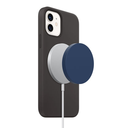 Magsafe Wireless Charger Silicone Protective Case, Warm White, Light Purple, Dark Blue, Pink, Black, Red, Grey, Wine Red, Green